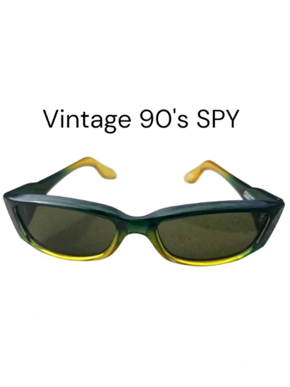 SPY Optic Ultra Rare Vintage 90's CRISTAL Fade Sunglasses-France